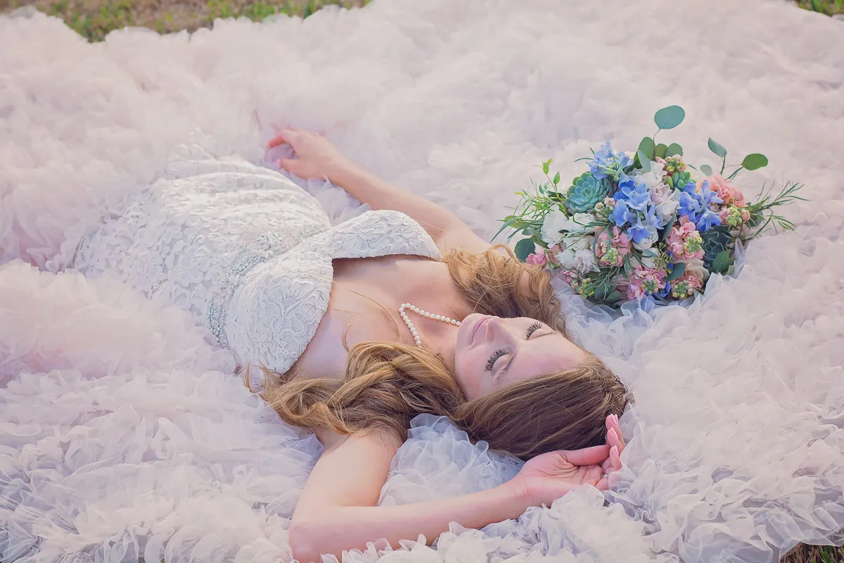 Storytelling photograph from the Bridals collection.