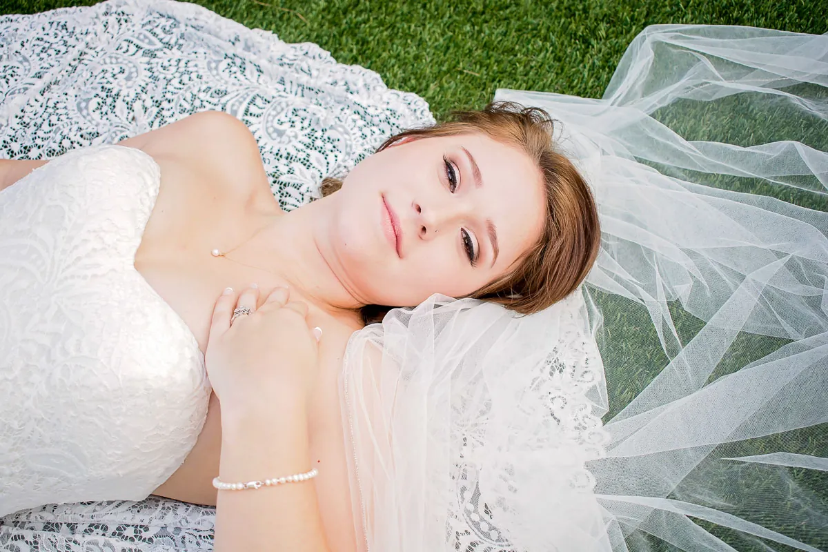 Storytelling photograph from the Bridals collection.